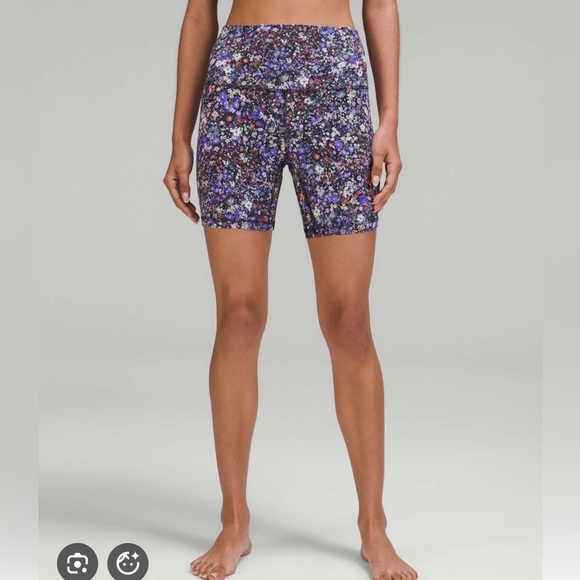 lululemon athletica Pants - lululemon Align™ High-Rise Short 6" Flower Burst Multi 8